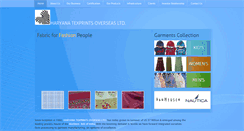 Desktop Screenshot of haryanatexprints.com